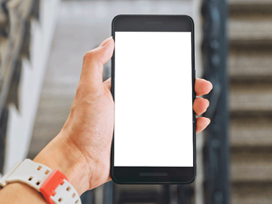 Realistic Phone Mockup: Free PSD