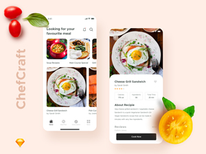Recipe App UI Design