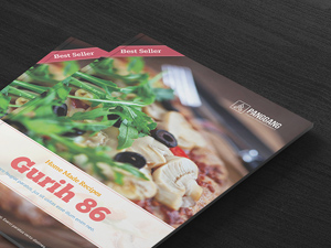 Recipe Book Template – PSD Freebie