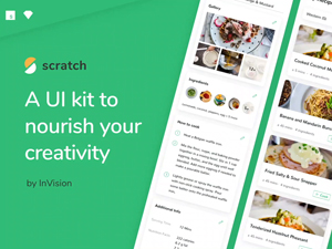 Recipe UI Kit by InVision