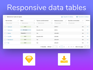 Responsive Data Tables for Sketch