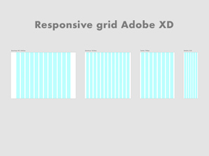 Adobe XD Responsive Grid