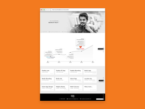 Resume Template Concept PSD
