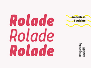 Rolade Typeface Free