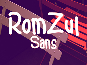 Romzul Sans Font