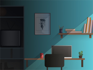 Desk Illustration