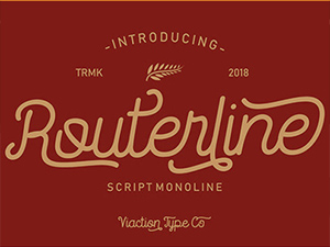 Routerline Font