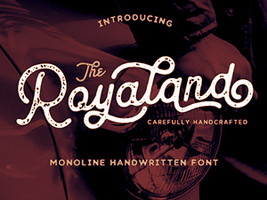 Royaland Font – Vintage Typeface