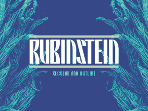 Rubinstein Electronic & Techno Font