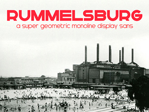 Rummelsburg Font – Free Demo