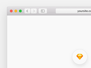 Safari Browser Template – Free Sketch