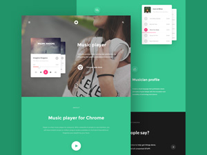Sample Page Template by Spline