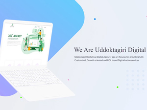 Service Website Template: Free PSD