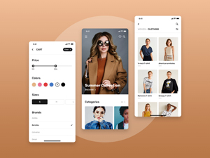 shopping choose color ui shopping choose color ui