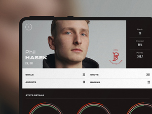 League UI KIT For Adobe XD