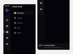 Sidebar Menu UI