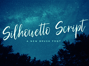 Silhouetto Script Font