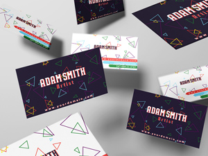 Simple Business Card Design PSD