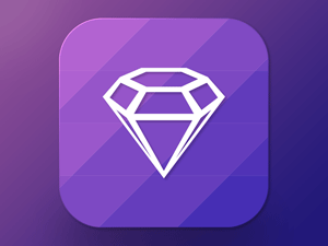 Sketch Diamond Icon