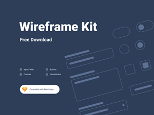 Wireframe Kit for Sketch