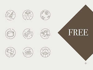 Space Icon Set