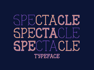 Spectacle Font