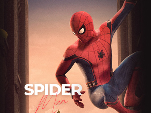 Spider-Man Poster Design PSD