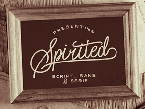 Spirited Font