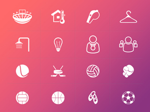 Sport Icons – PSD Freebie