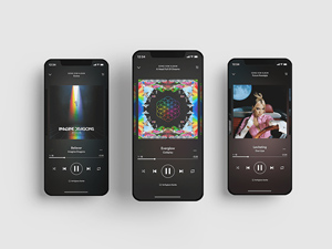 Spotify Mockup: Free PSD