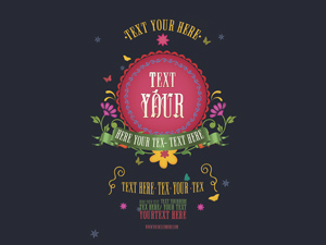 Spring Flyer Design Poster by Andrés Salazar