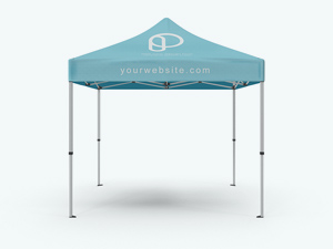 Square Tent & Event Booth Mockup by Gustavo Chams