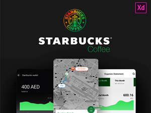 Starbucks Design With Adobe XD