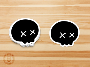 Sticker Mockup PSD