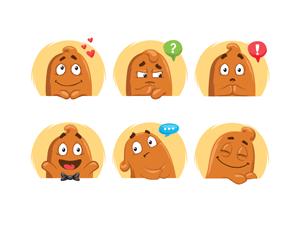 Cute Vector Stickers