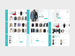 Store Website Design Template – Free PSD