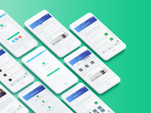 Story Writing App PSD