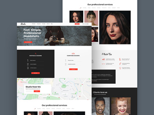 Photo Studio Website Template