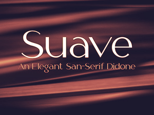 Suave Font – Fashion Typeface