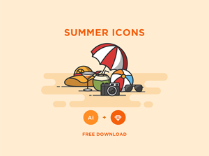 Free Summer Icons
