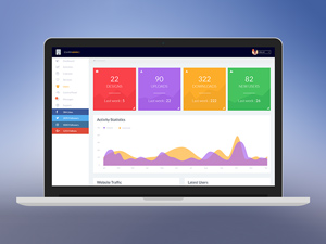 Super Admin Template – PSD Freebie