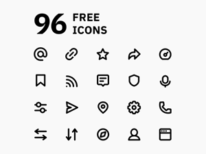 Super Basic Icons by Bunin Dmitriy