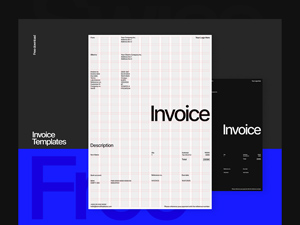 Swiss Style Invoice Templates