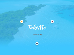 TakeMe UI Kit by Web Donut