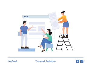 Teamwork Illustration