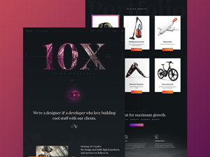 Ten-X Website Template