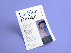 Fashion Design Resume / CV