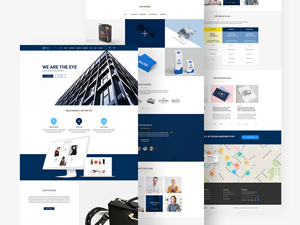 ThEye Multipurpose Template – PSD Freebie