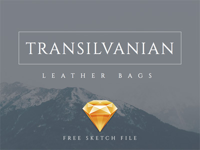 Transilvanian Leather Bags – Sketch Freebie