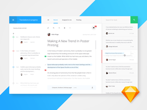 Translate Dashboard for Sketch